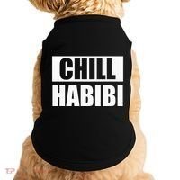 Funny Chill Habibi Graphic Doggie Tank thumb 0