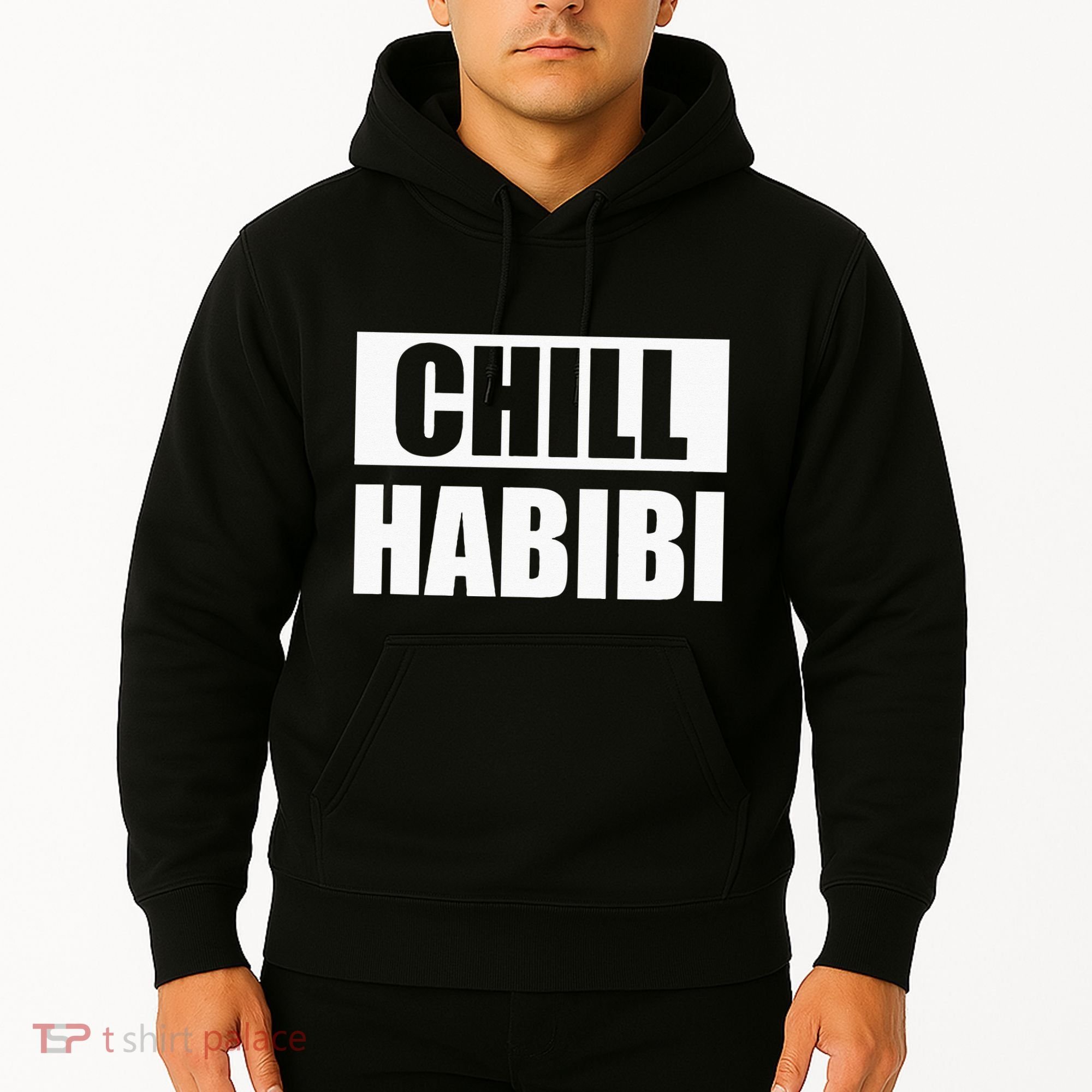 Funny Chill Habibi Graphic Hoodie