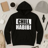 Funny Chill Habibi Graphic Hoodie thumb 3