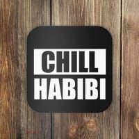 Funny Chill Habibi Graphic Coaster thumb 0