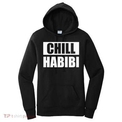 Funny Chill Habibi Graphic Women's Hoodie