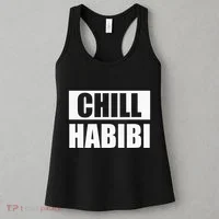 Funny Chill Habibi Graphic Women's Tank Top thumb 3