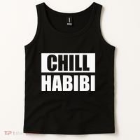Funny Chill Habibi Graphic Tank Top thumb 2
