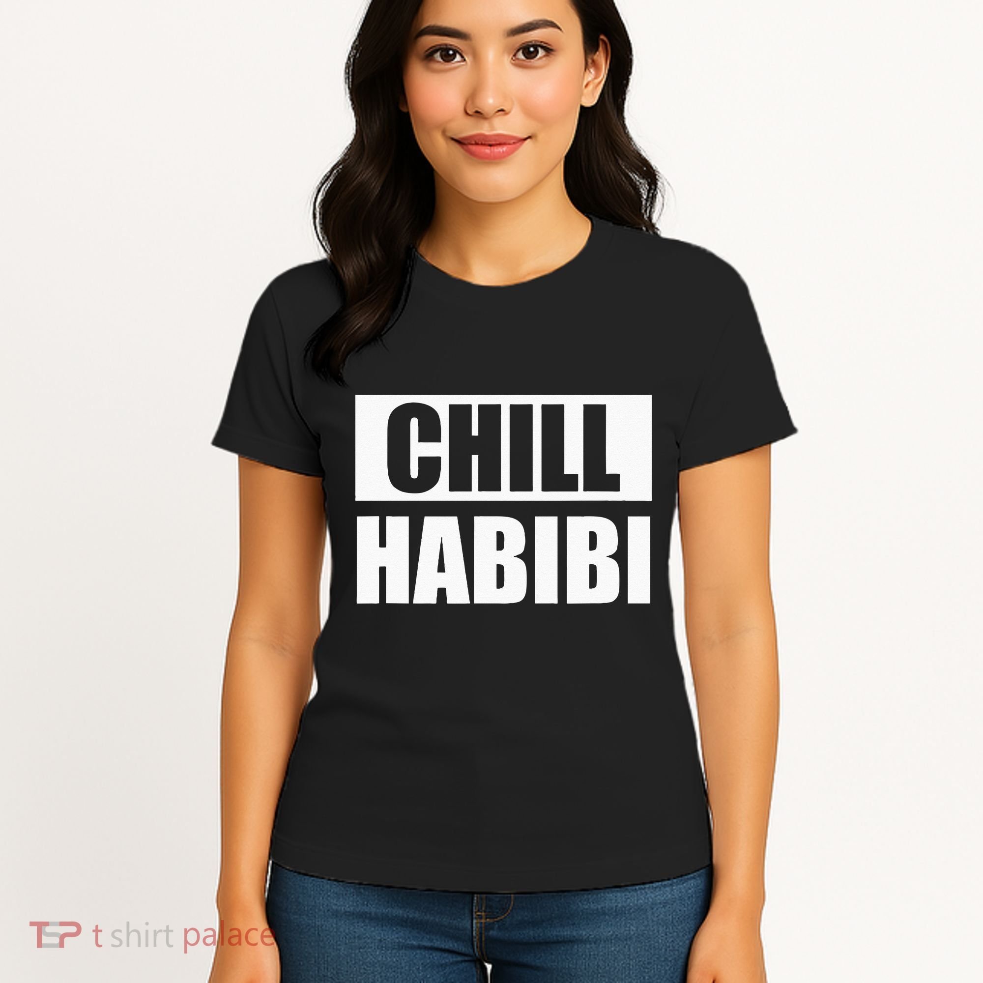 Funny Chill Habibi Graphic Women's T-Shirt