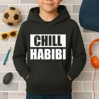 Funny Chill Habibi Graphic Kids Hoodie thumb 2