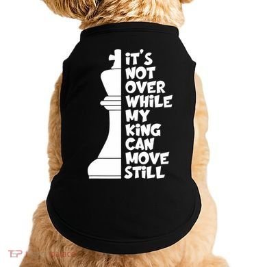 Funny Christian It's Not Over While MY King Jesus Can Move Still Doggie Tank