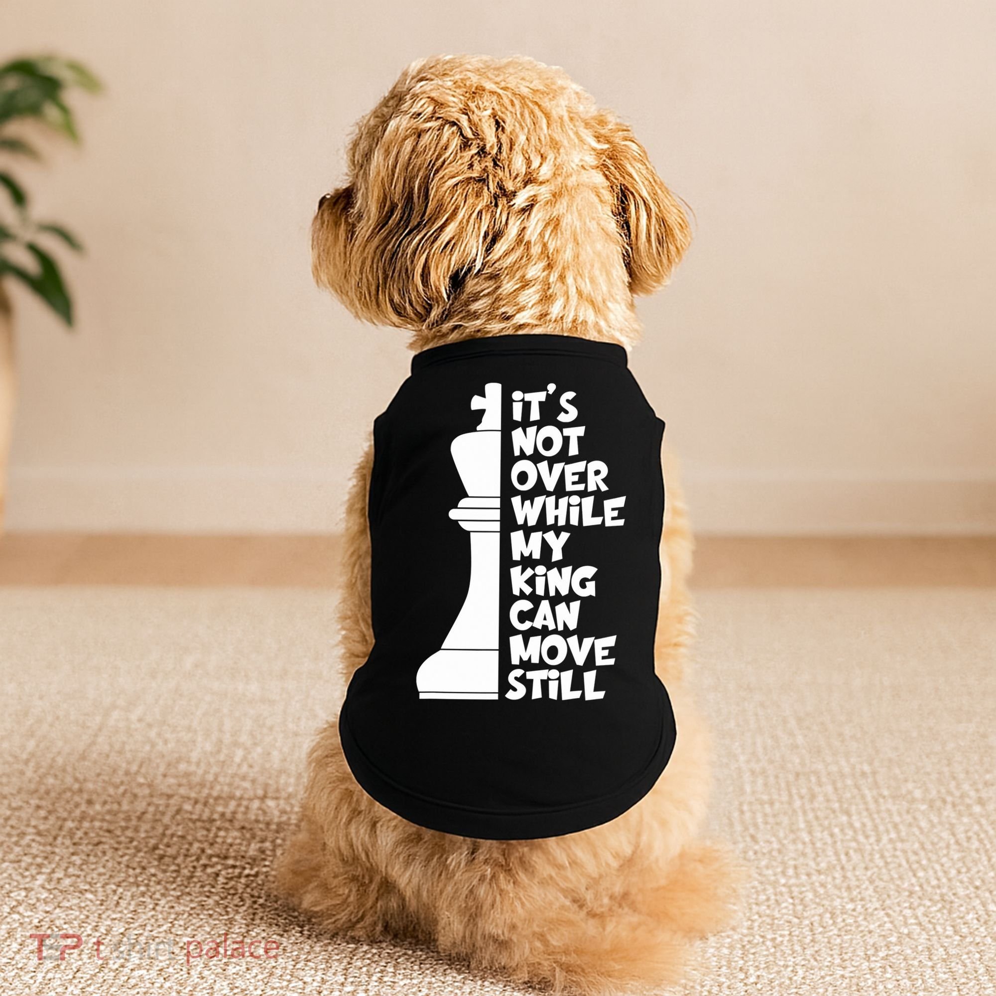 Funny Christian It's Not Over While MY King Jesus Can Move Still Doggie Tank