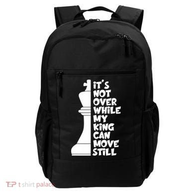 Funny Christian It's Not Over While MY King Jesus Can Move Still Backpack