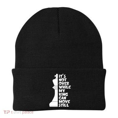 Funny Christian It's Not Over While MY King Jesus Can Move Still Beanie