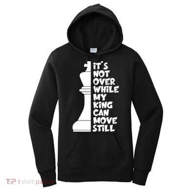 Funny Christian It's Not Over While MY King Jesus Can Move Still Women's Hoodie