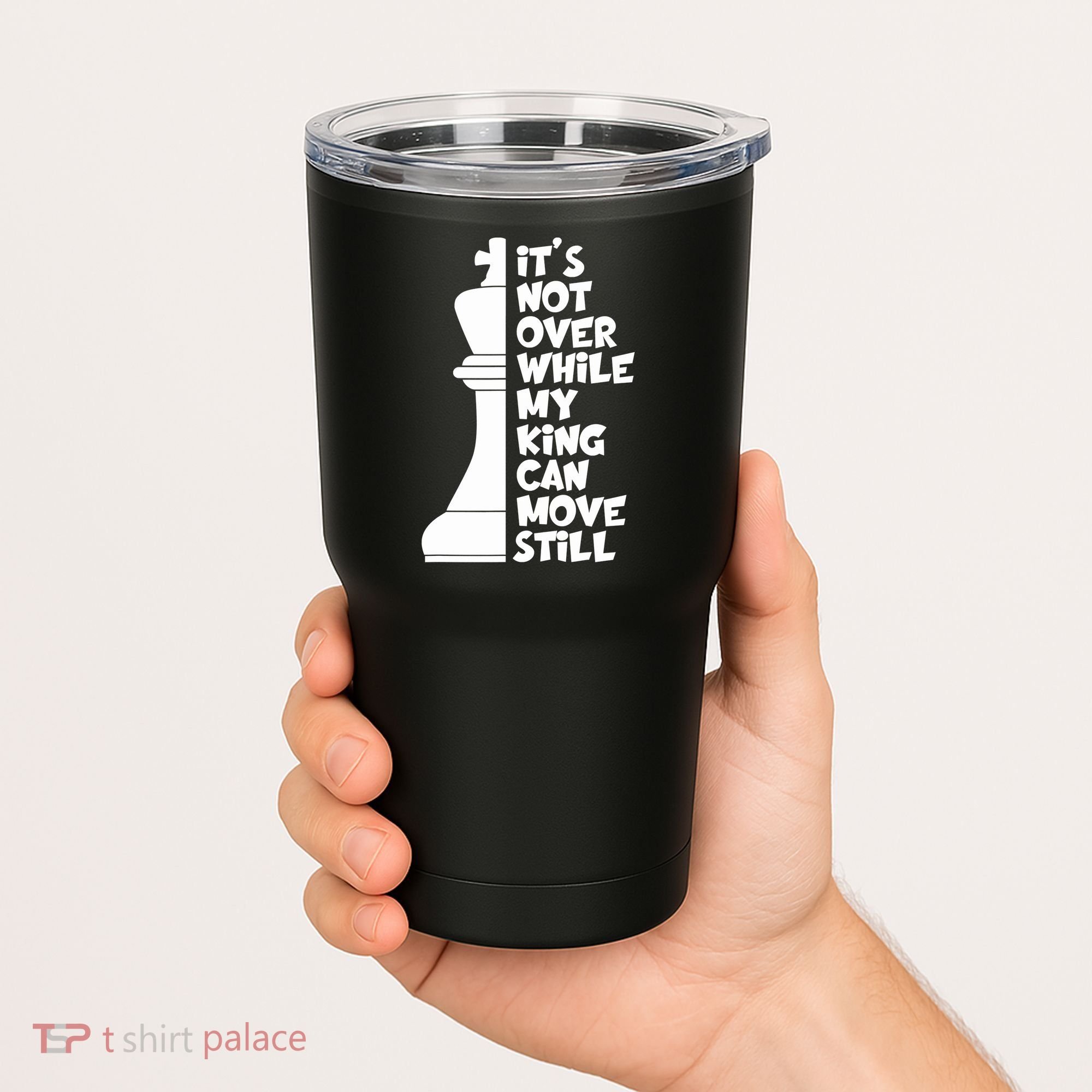 Funny Christian It's Not Over While MY King Jesus Can Move Still Tumbler