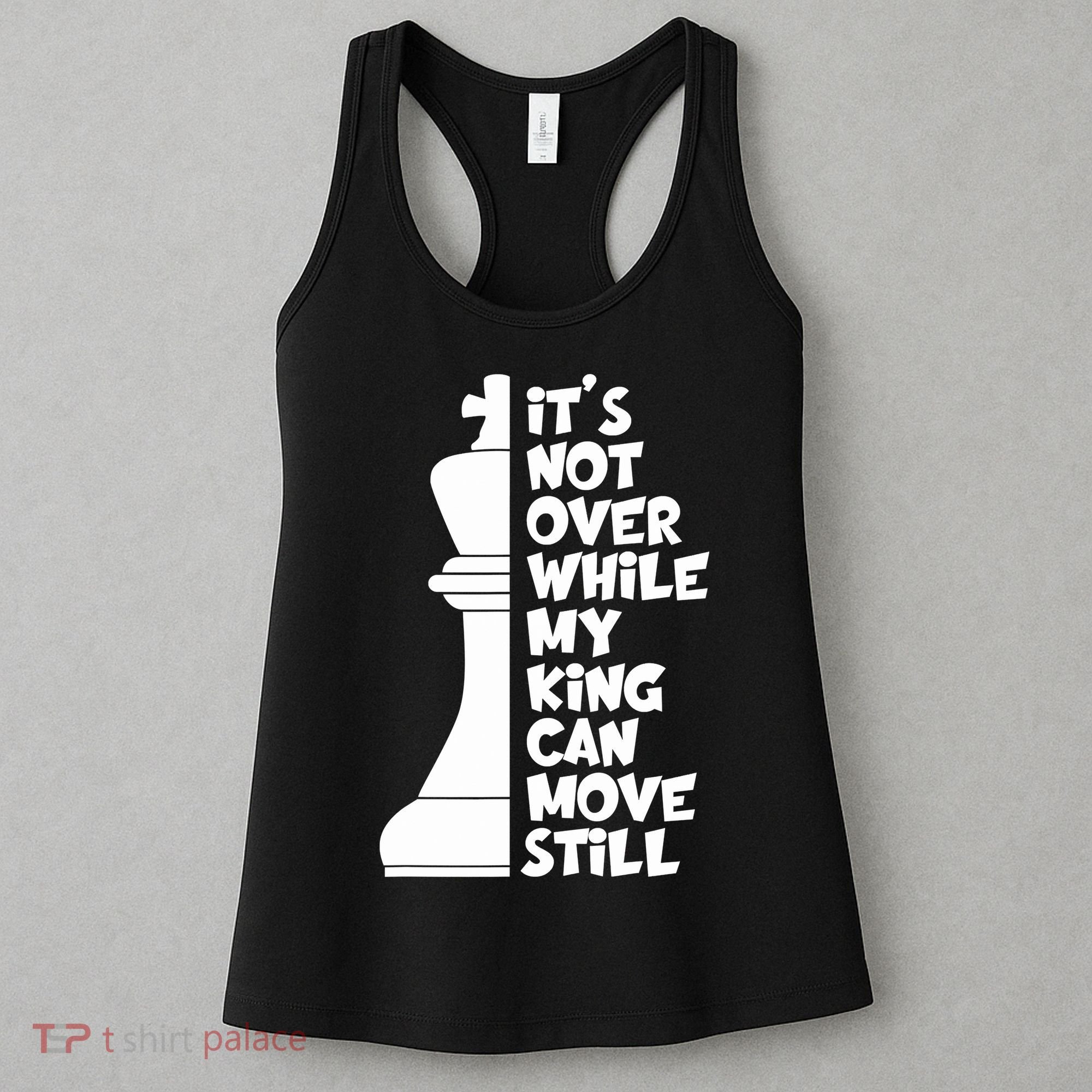 Funny Christian It's Not Over While MY King Jesus Can Move Still Women's Tank Top