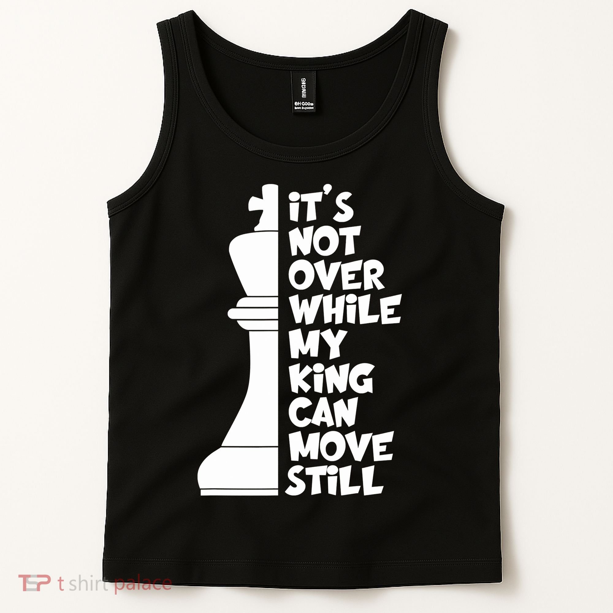 Funny Christian It's Not Over While MY King Jesus Can Move Still Tank Top