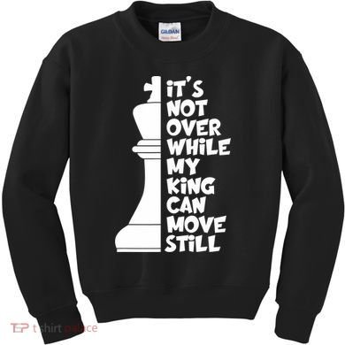 Funny Christian It's Not Over While MY King Jesus Can Move Still Kids Sweatshirt