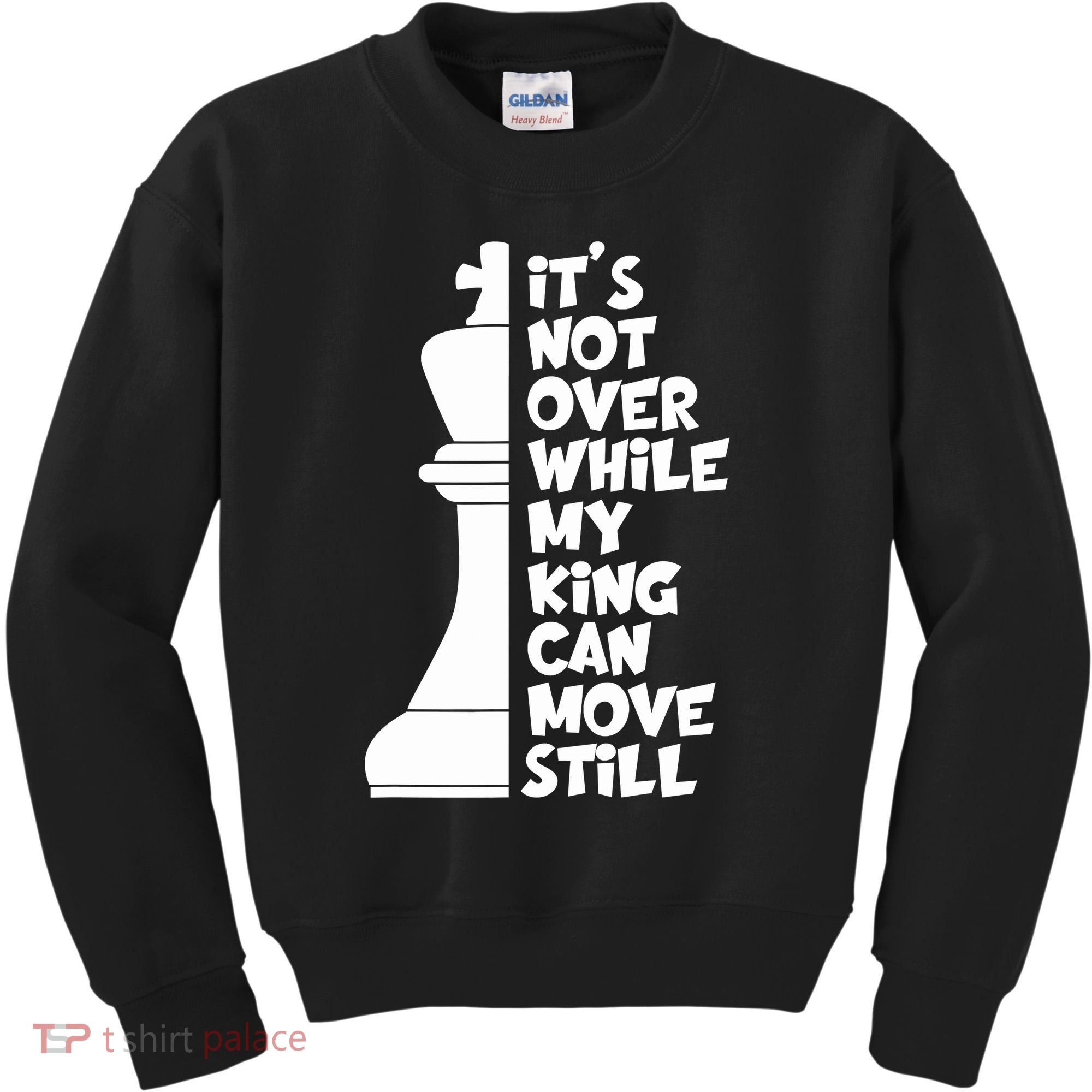 Funny Christian It's Not Over While MY King Jesus Can Move Still Kids Sweatshirt
