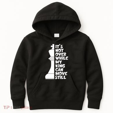 Funny Christian It's Not Over While MY King Jesus Can Move Still Kids Hoodie