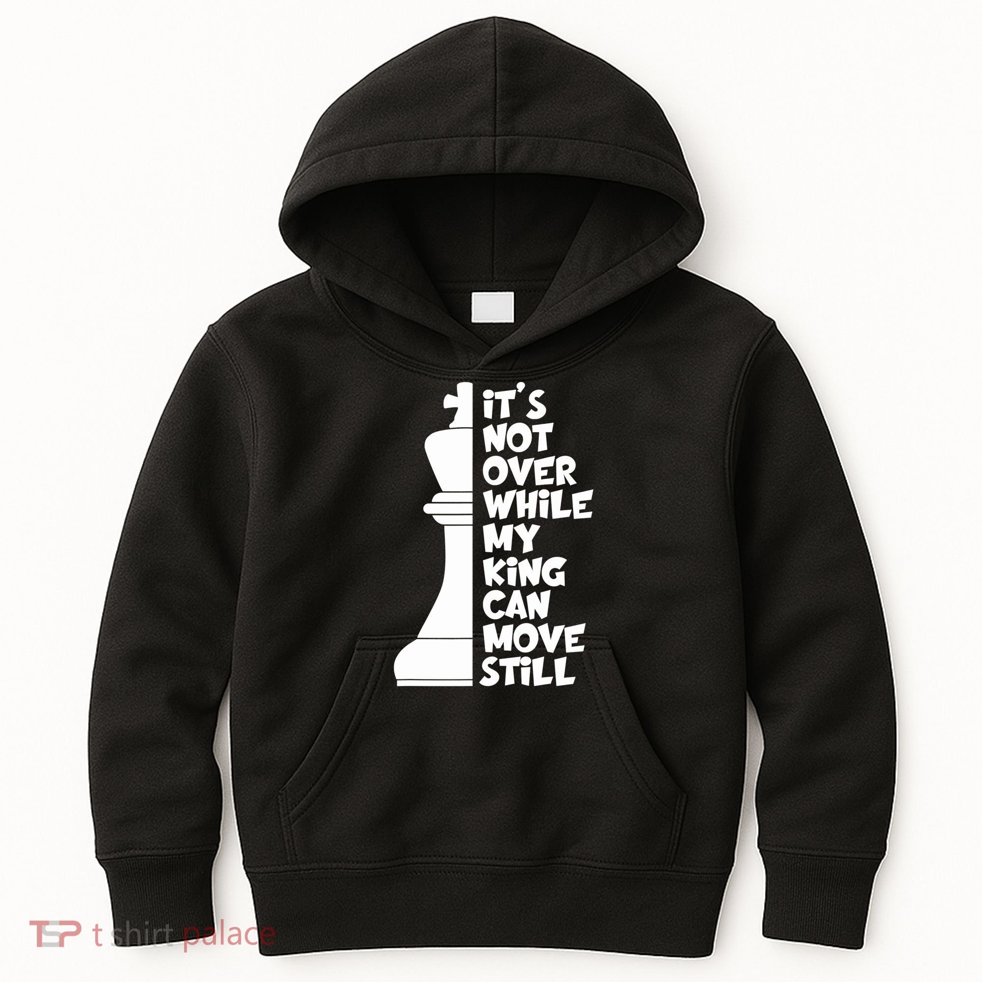 Funny Christian It's Not Over While MY King Jesus Can Move Still Kids Hoodie