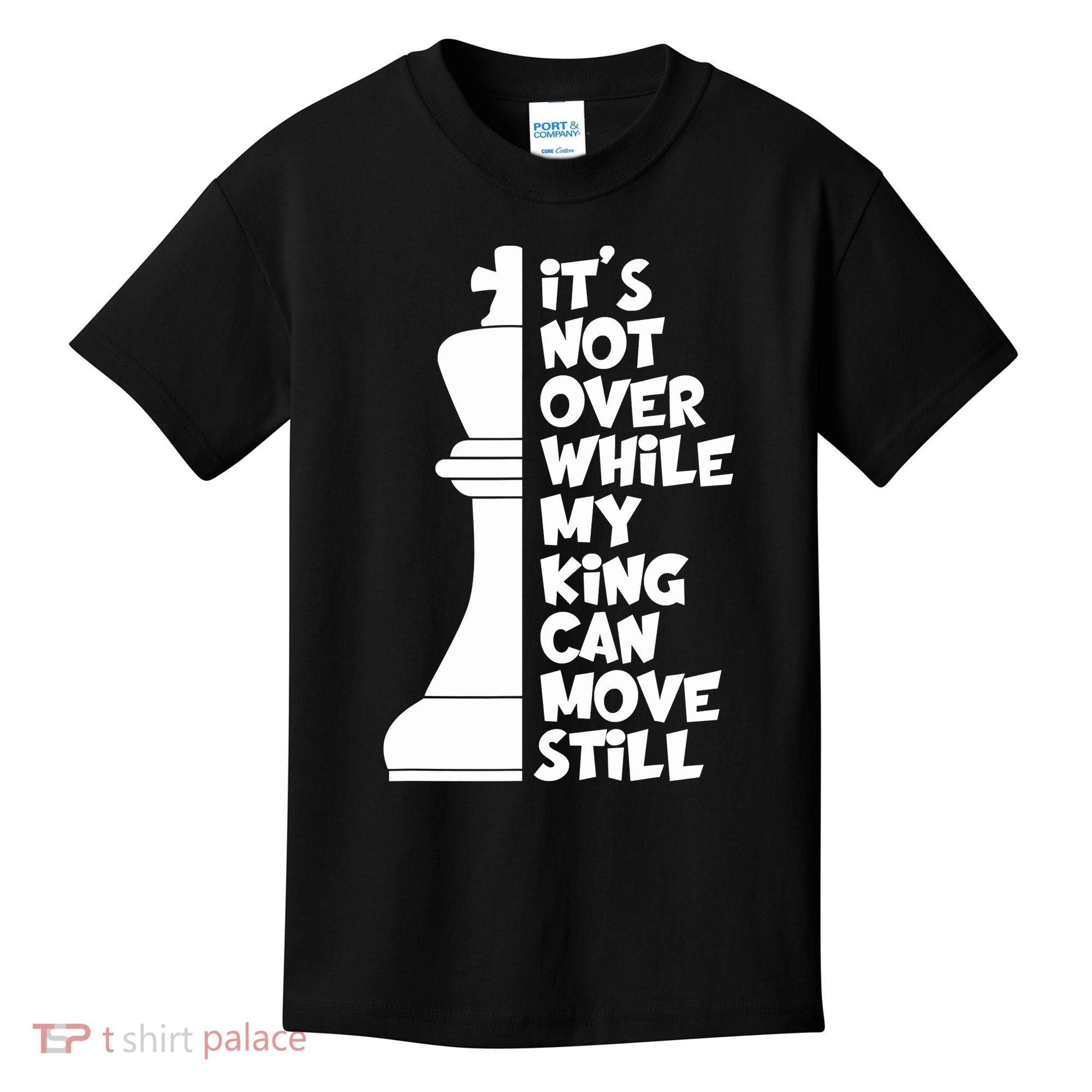 Funny Christian It's Not Over While MY King Jesus Can Move Still Kids T-Shirt
