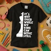 Funny Christian It's Not Over While MY King Jesus Can Move Still Kids T-Shirt thumb 3