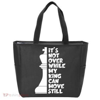 Funny Christian It's Not Over While MY King Jesus Can Move Still Tote Bag