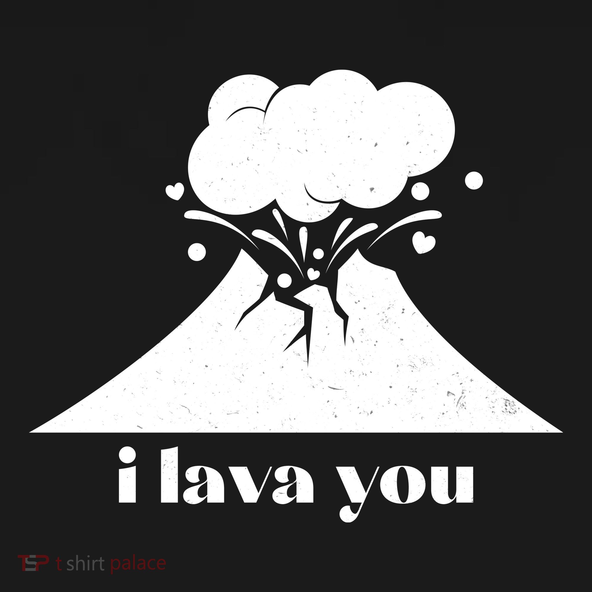Funny Cute I Lava You Volcano Tote Bag