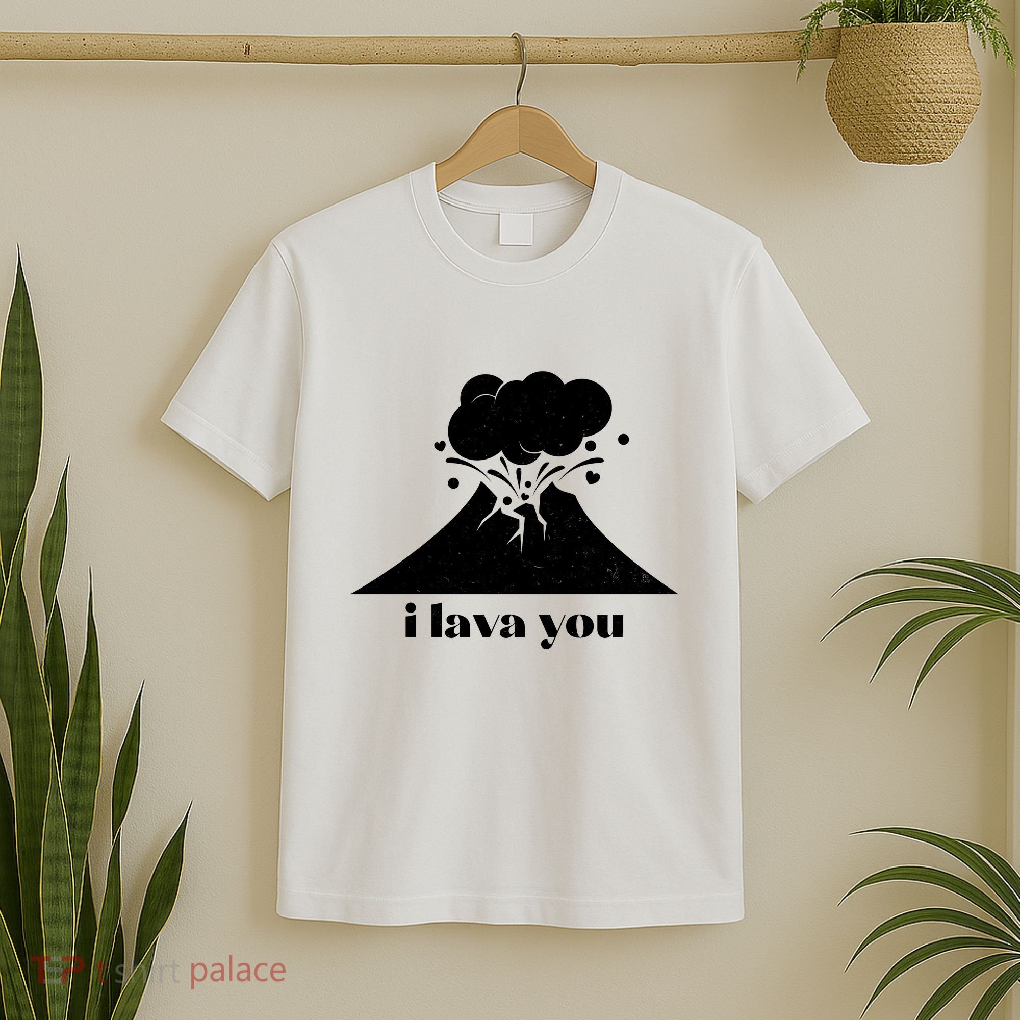 Funny Cute I Lava You Volcano T-Shirt
