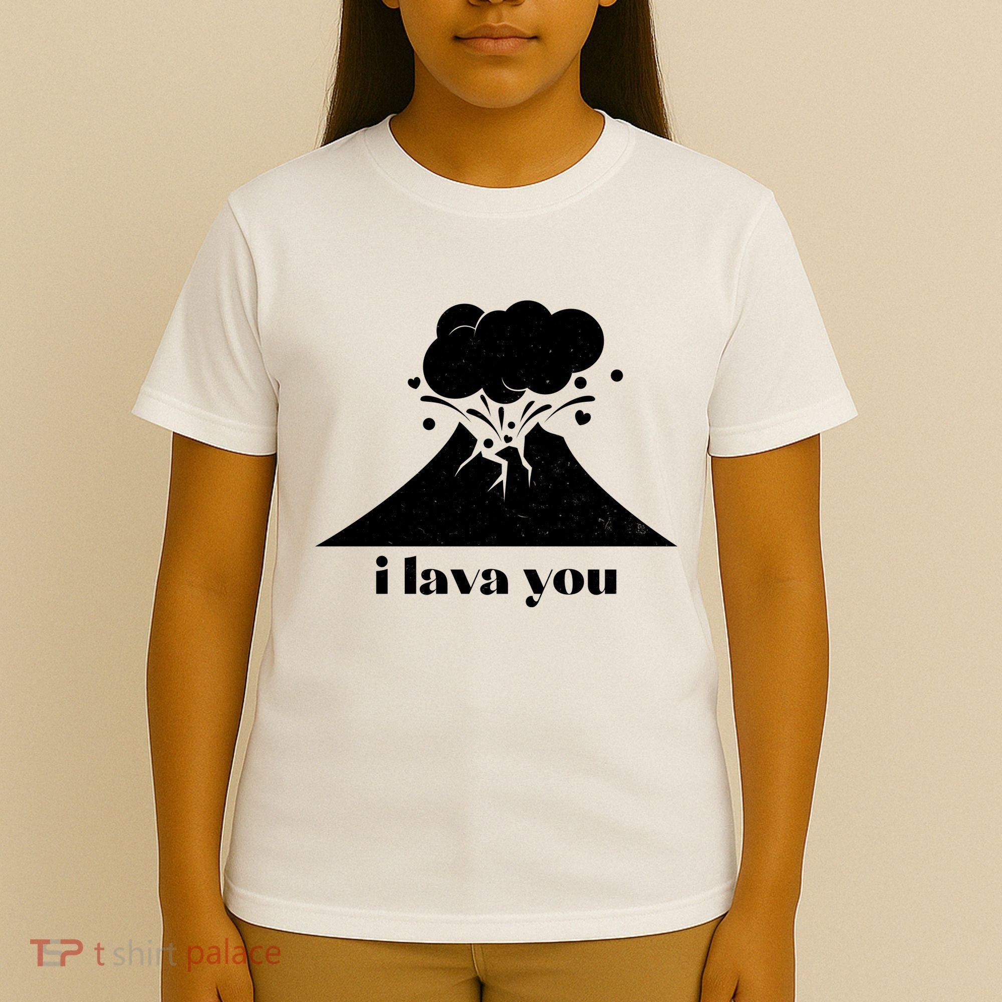 Funny Cute I Lava You Volcano T-Shirt