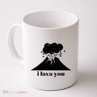 Funny Cute I Lava You Volcano Coffee Mug thumb 0