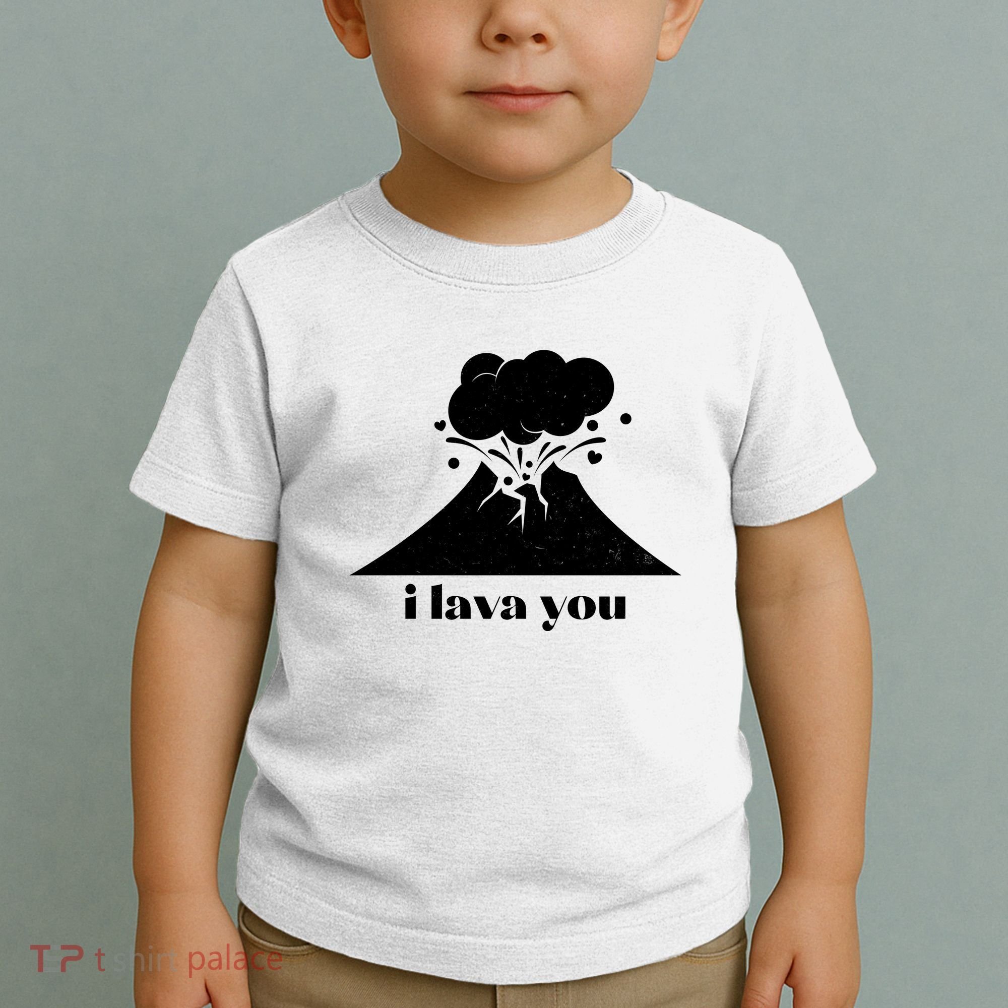 Funny Cute I Lava You Volcano Toddler T-Shirt
