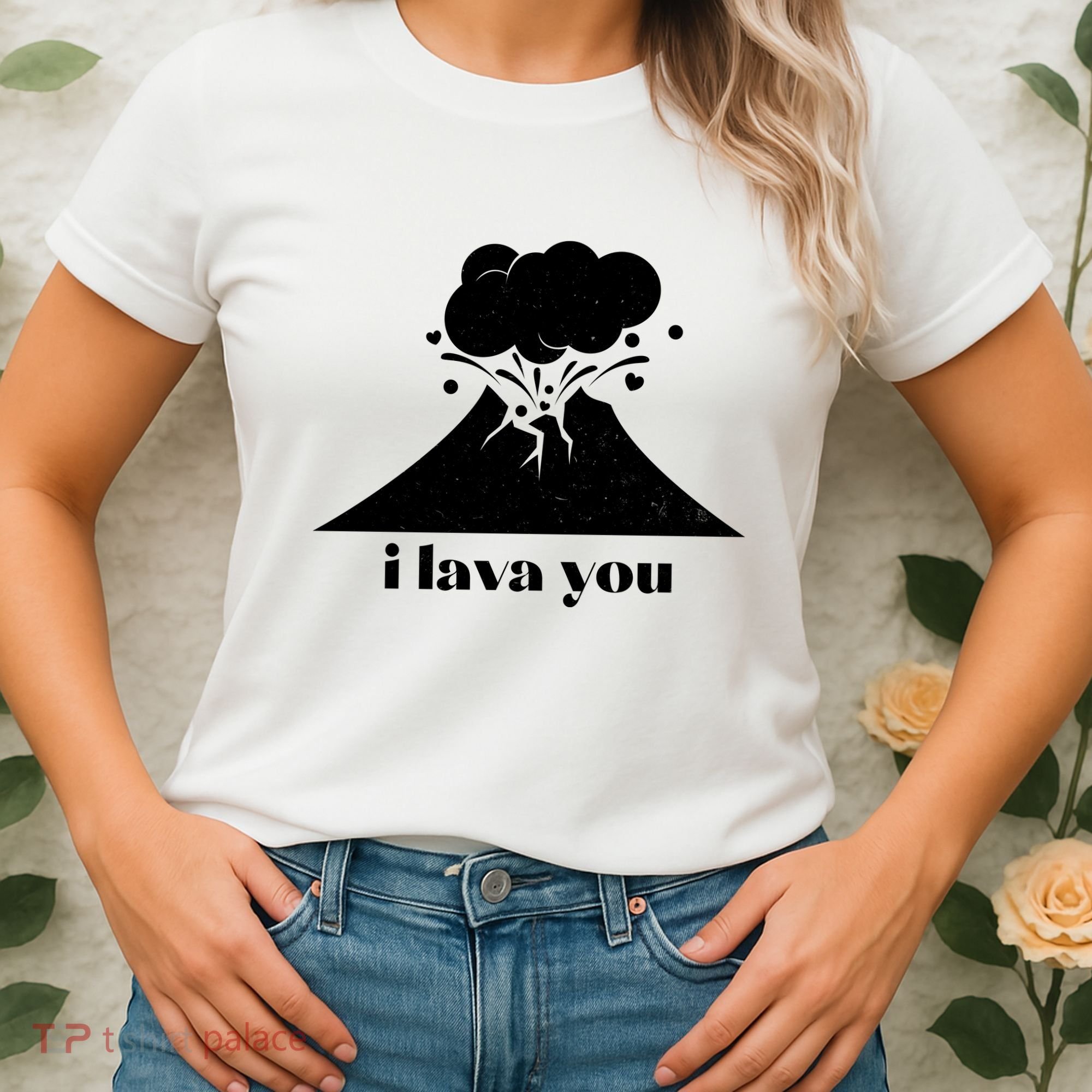 Funny Cute I Lava You Volcano Women's T-Shirt