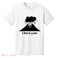 Funny Cute I Lava You Volcano Kids T-Shirt thumb 0