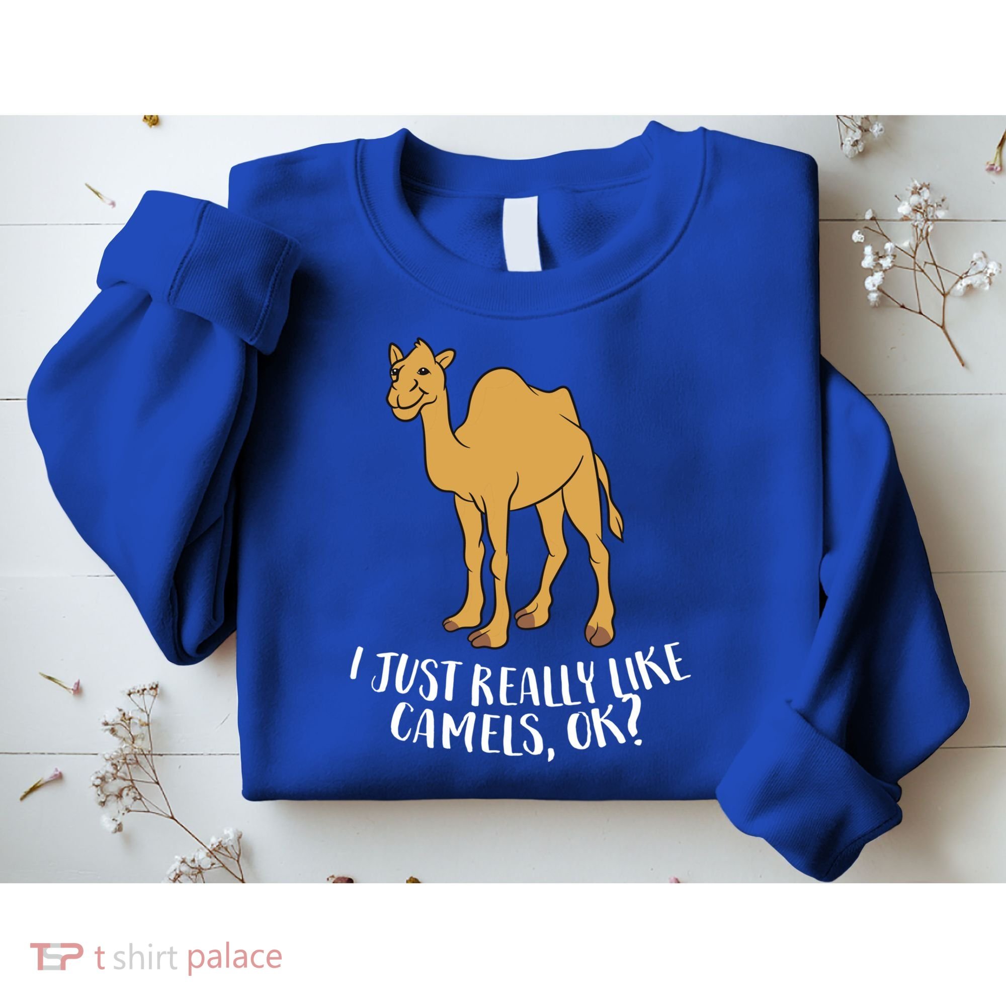 Funny Camels I Just Really Like Camels Ok Funny Camel Gift Cute Gift Sweatshirt