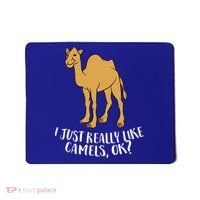 Funny Camels I Just Really Like Camels Ok Funny Camel Gift Cute Gift Mousepad thumb 0