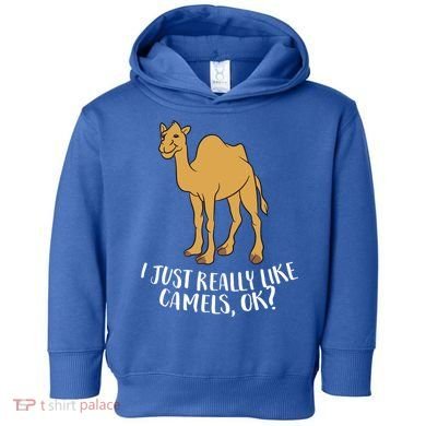 Funny Camels I Just Really Like Camels Ok Funny Camel Gift Cute Gift Toddler Hoodie