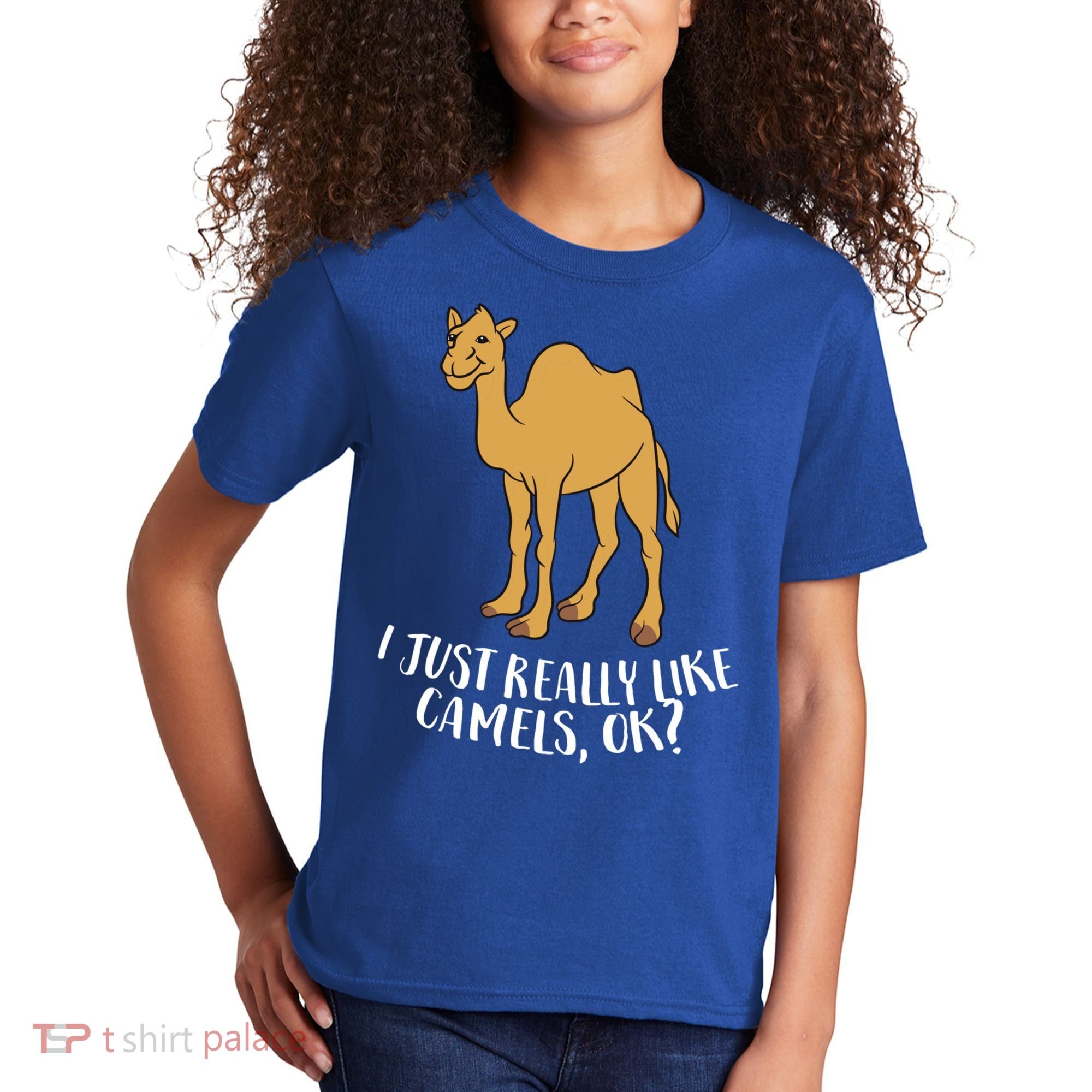 Funny Camels I Just Really Like Camels Ok Funny Camel Gift Cute Gift Kids T-Shirt