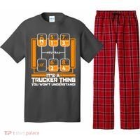 Funny Cool It's A Trucker Thing You Won't Understand 18 Speed Shift Pajama Set thumb 0