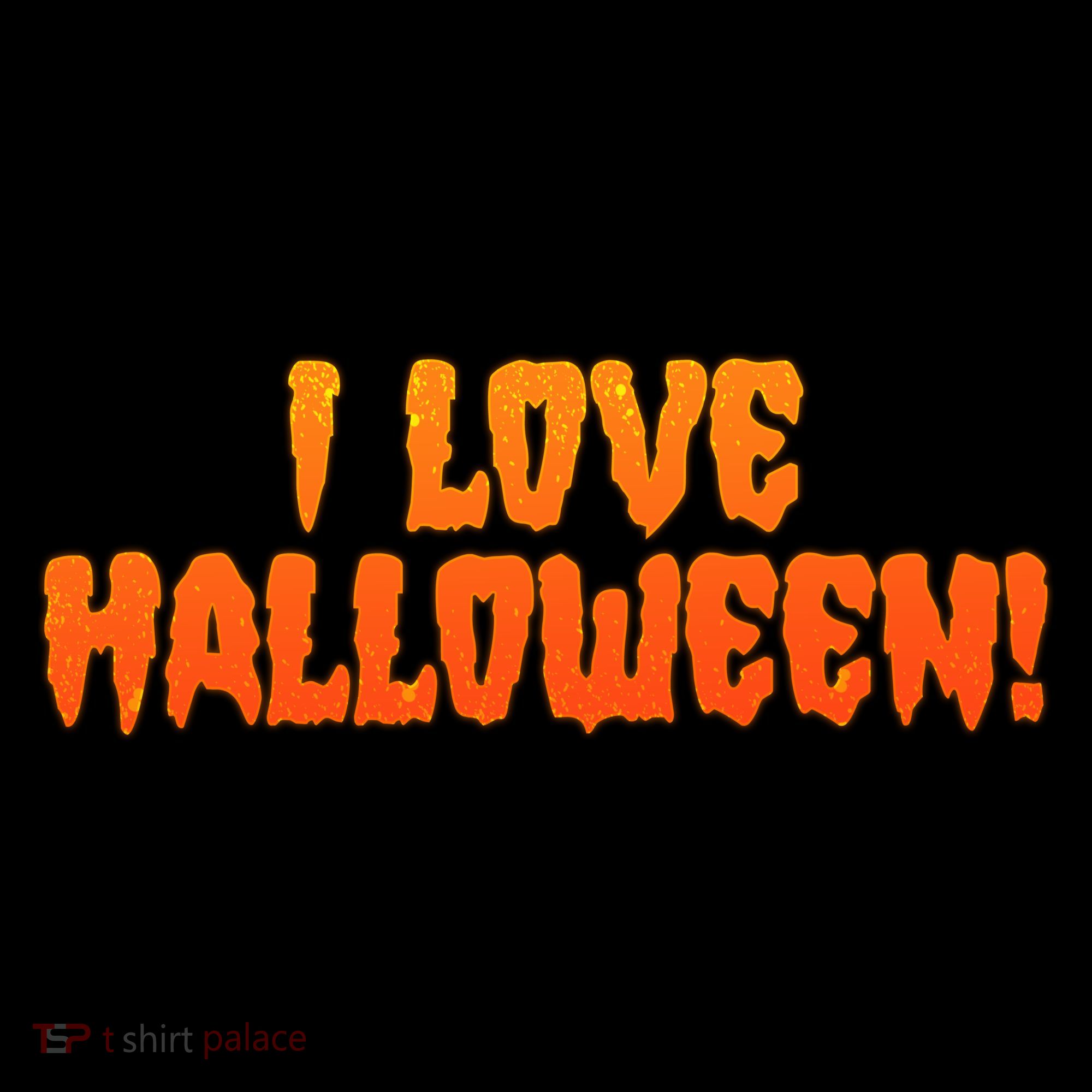 Funny Creepy I Love Halloween Coffee Mug