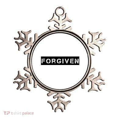 Forgiven Christian Inspirational Design For Women Ornament