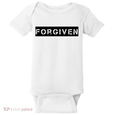 Forgiven Christian Inspirational Design For Women Baby Bodysuit