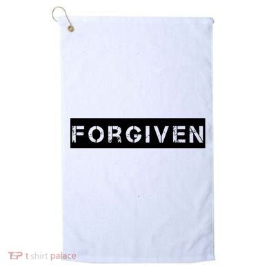 Forgiven Christian Inspirational Design For Women Golf Towel