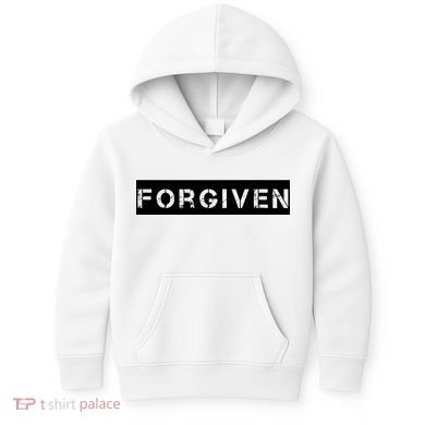 Forgiven Christian Inspirational Design For Women Kids Hoodie