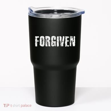 Forgiven Christian Inspirational Design Tumbler