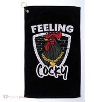 Feeling Cocky In South Carolina Golf Towel thumb 0