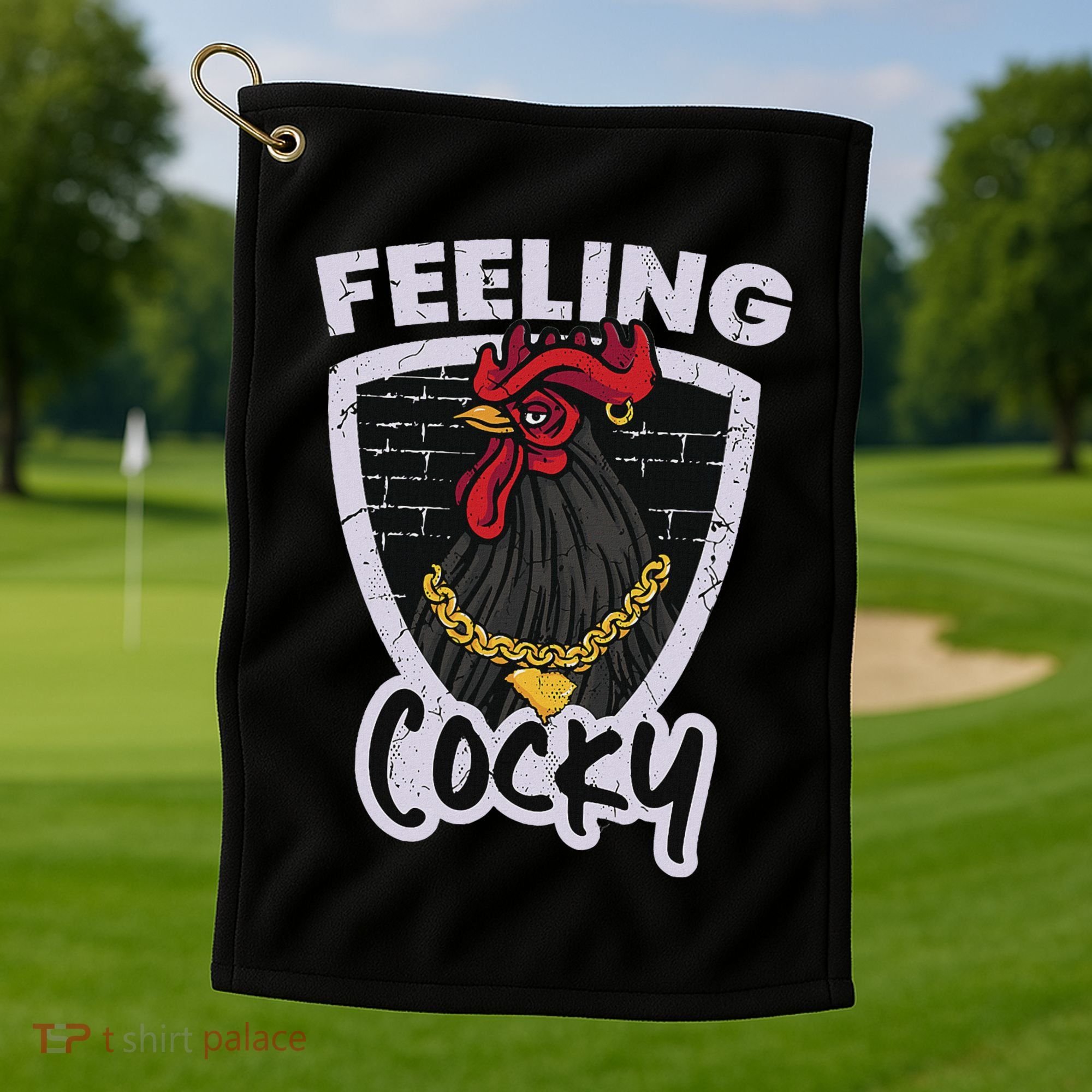 Feeling Cocky In South Carolina Golf Towel