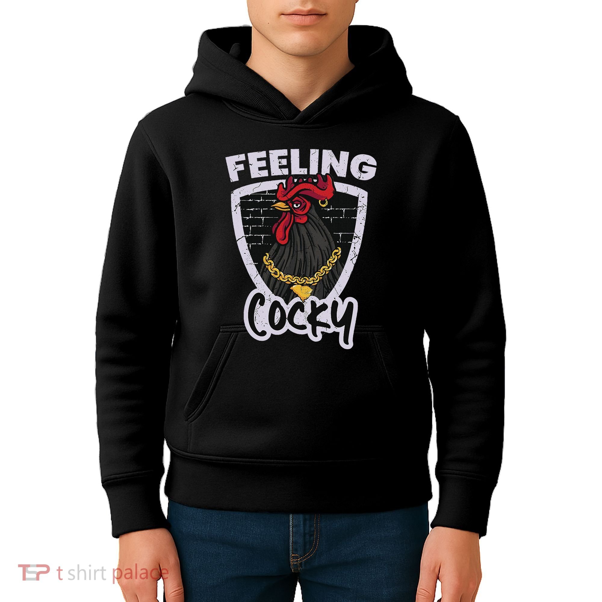 Feeling Cocky In South Carolina Kids Hoodie