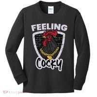 Feeling Cocky In South Carolina Kids Long Sleeve Shirt thumb 0