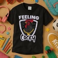 Feeling Cocky In South Carolina Kids T-Shirt thumb 3