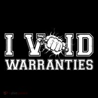 Funny Cool I Void Warranties Bucket Hat thumb 4