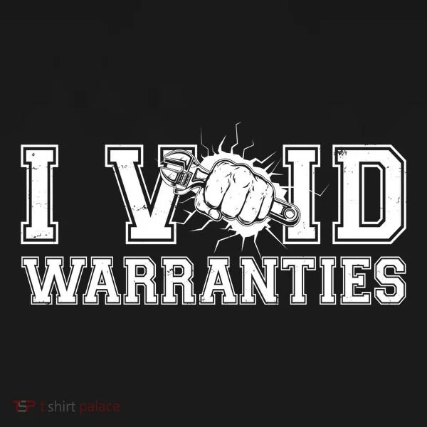 Funny Cool I Void Warranties Bucket Hat