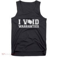 Funny Cool I Void Warranties Tank Top thumb 0